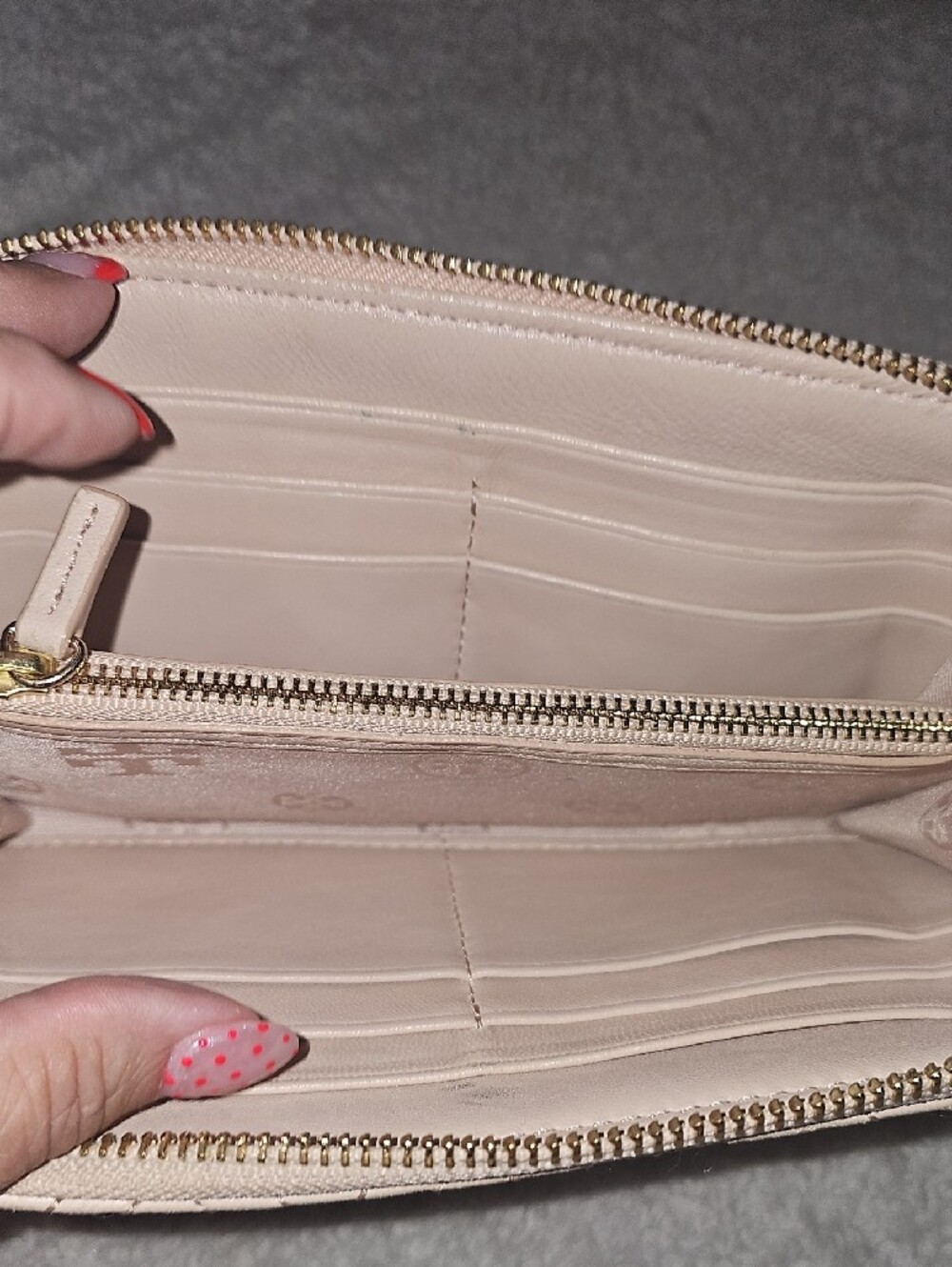 Tory Burch Leather Tote Handbag And Wallet Set Classic Designer Purse | - Picture 11 of 12
